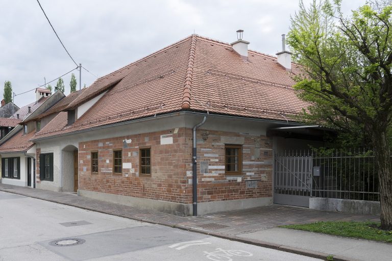 Plečnik-Haus mit Wintergarten