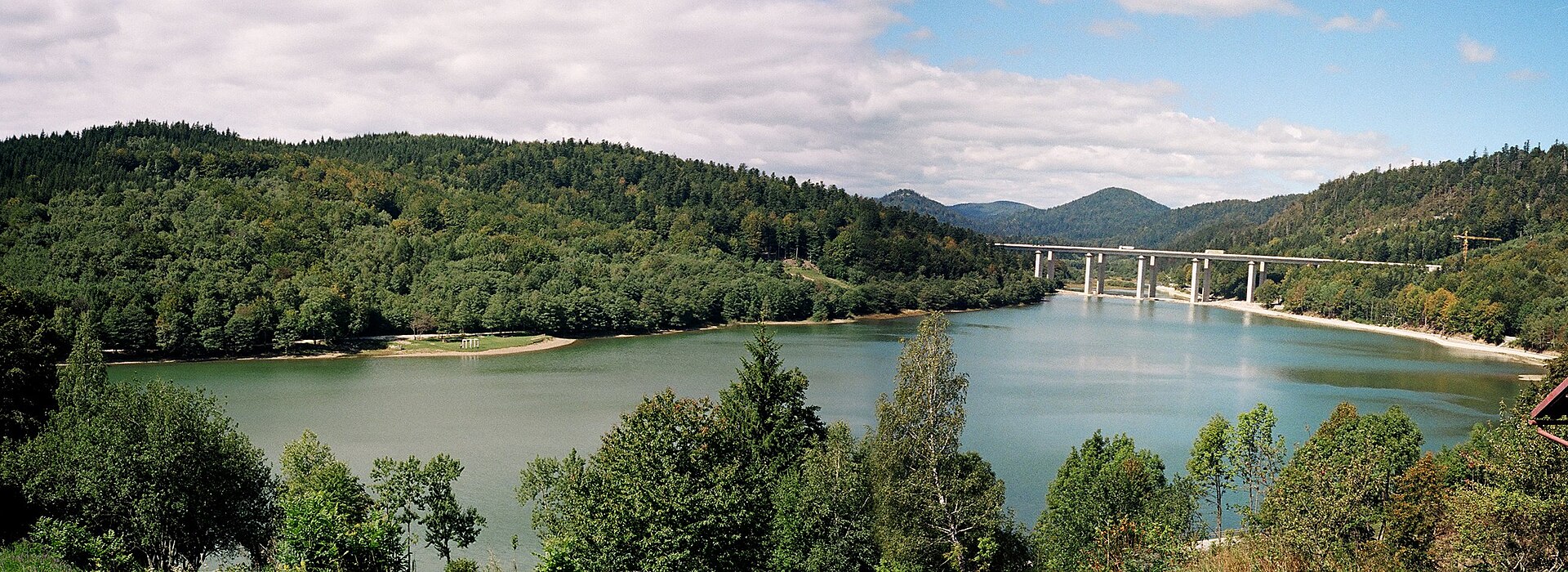 Lago Bajer presso Fužine, possibile sosta dopo la grotta Vrelo